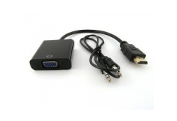 Конвертер HDMI папа на VGA мама + audio
