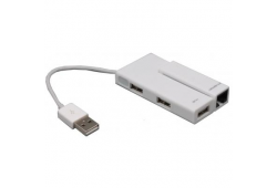 Кабель для передачи данных USB2.0 to Ethernet 100Mb Viewcon (VE 450 W (White))