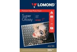 Lomond Premium Photo Paper Super Glossy 295 g/m2 A3, 20