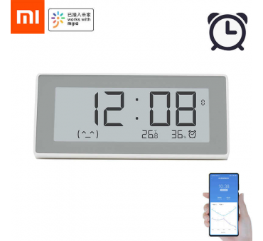 Часы-датчик температуры и влажности Xiaomi Mijia MMC Smart Thermometer Hygrometer Alarm Clock MHO-C303